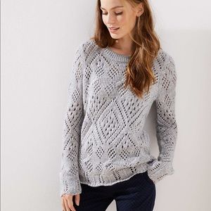 Loft gray sweater.